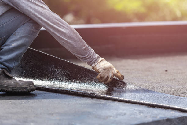 Professional Emergency Waterproofing technician working in Brooklyn, IN